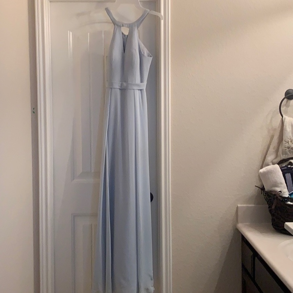 Azazie Sky Blue Bridesmaid dress